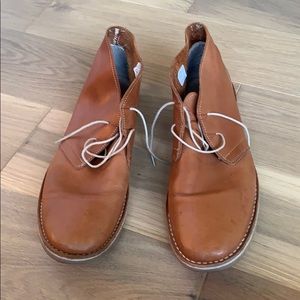 ASOS men’s brown leather boots